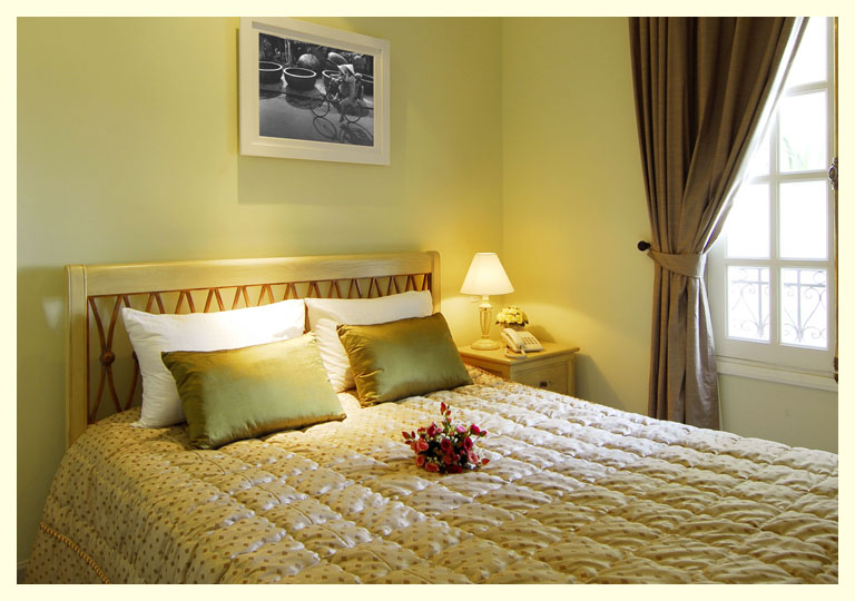 Ma Maison is a quiet idyll of a B&B outside of the downtown area that we could retreat to, after a hectic day in Saigon. 